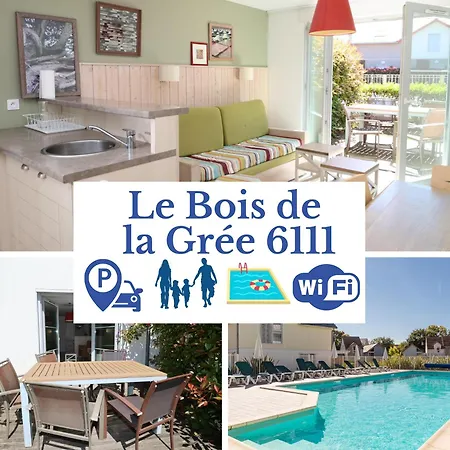 Le Bois De La Gree 6111 By Tah - Piscine Ferienhaus Pornichet